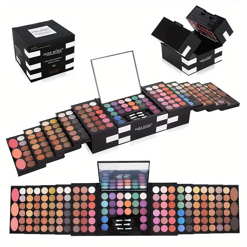 142-color eye shadow, 3-color blush, 3-color eyebrow powder  set