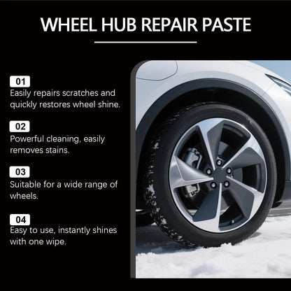 Car Wheel Hub Scratch Refurbishment Paste, Tire Rim Scratch Paint
