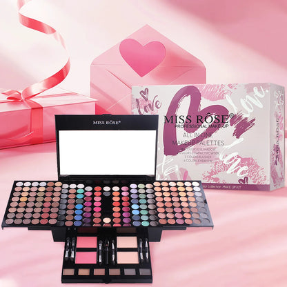 142-color eye shadow, 3-color blush, 3-color eyebrow powder  set