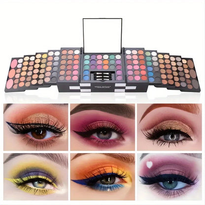 142-color eye shadow, 3-color blush, 3-color eyebrow powder  set