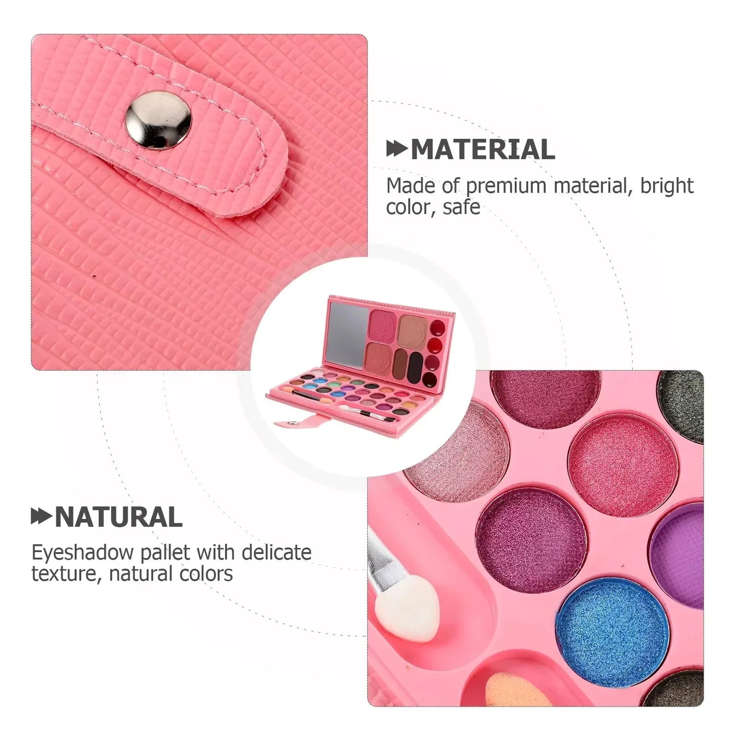 33 Colors Powder Blush Lipstick Lasting Cosmetics Makeup Set