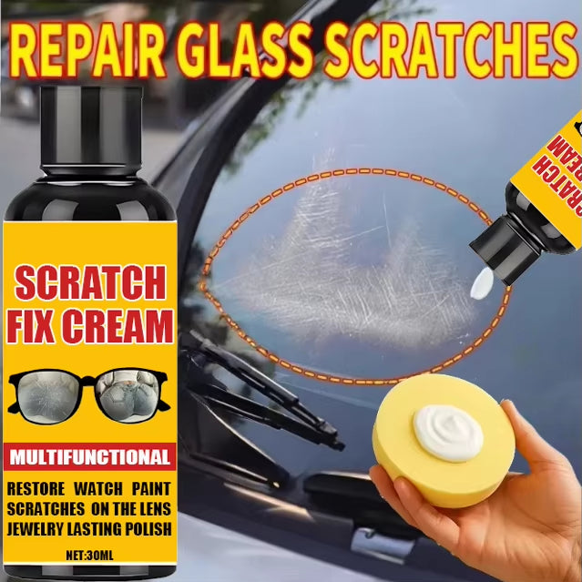 Glass Scratch Repair Easy-to-Use, No-Residue Scratch Remover