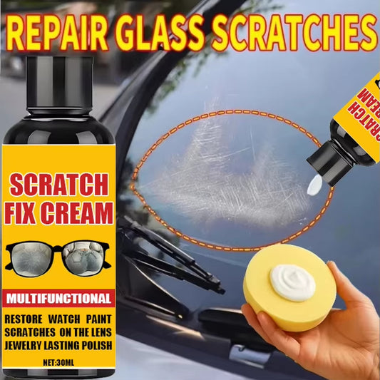 Glass Scratch Repair Easy-to-Use, No-Residue Scratch Remover