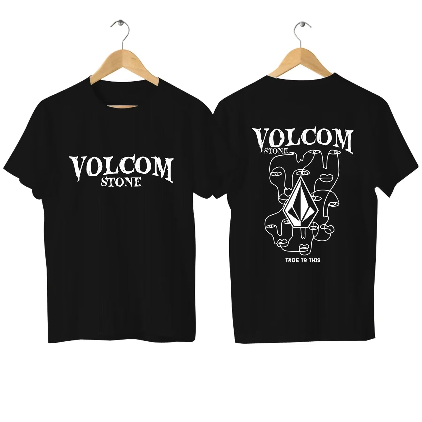 2026 Fashion Tees Men T Shirt Double-sided Casual Oversized